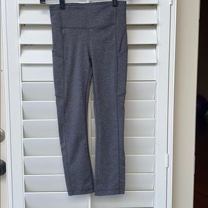 Lululemon Leggings Pace 21” color gray